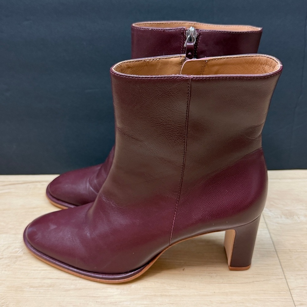 Reformation Gillian Ankle Boot Ruby, SIZE 8 US - Picture 8 of 13